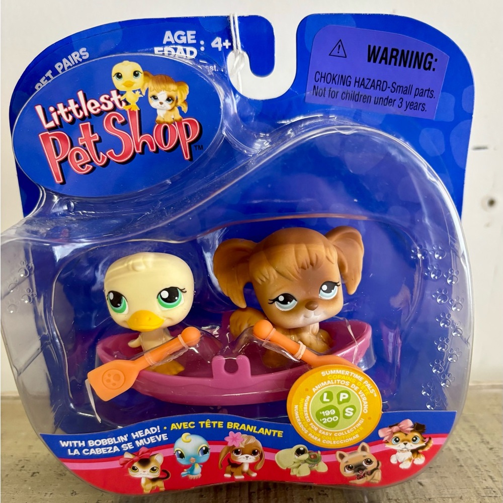 Littlest Pet Shop NIB 199 & 200